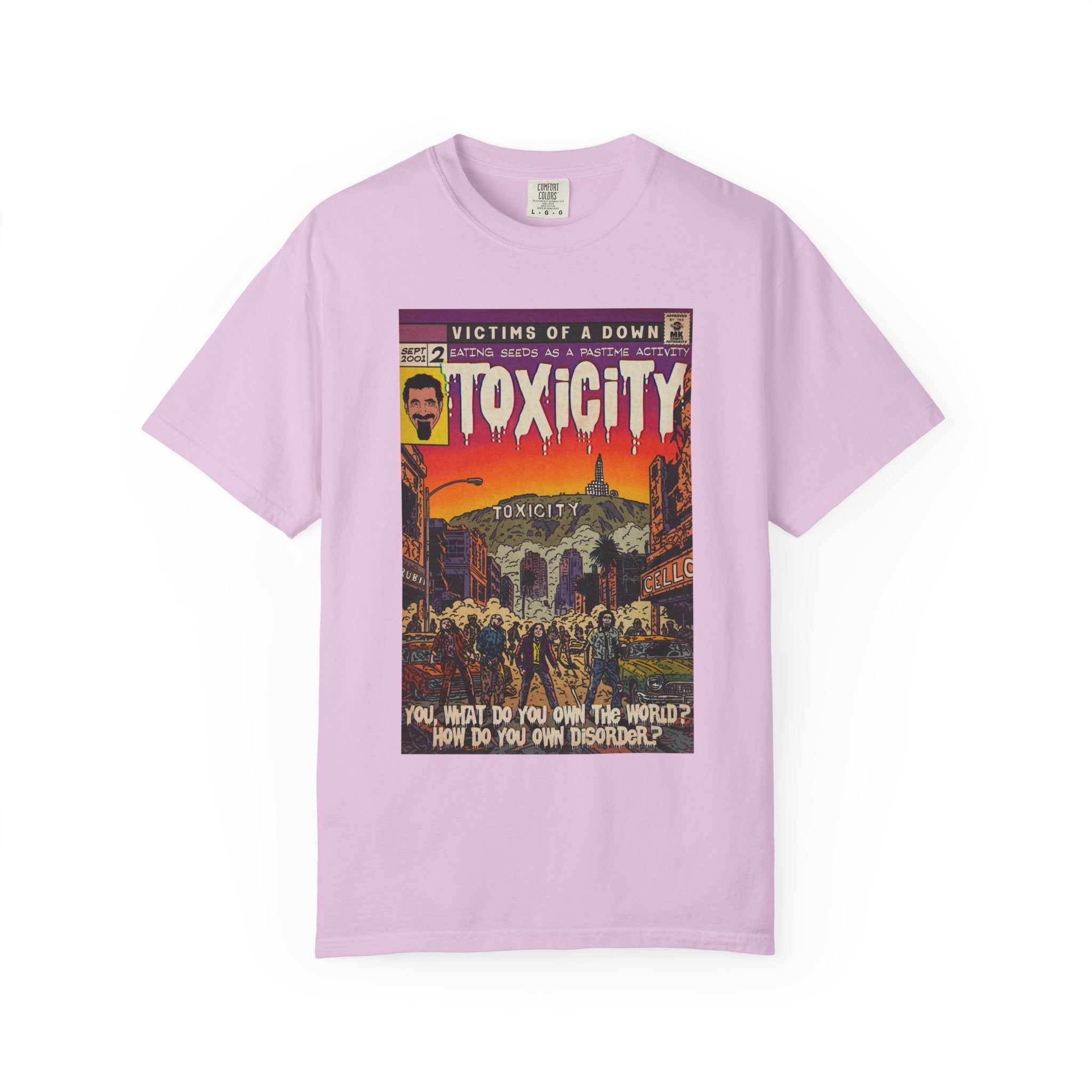 Toxicity - Unisex Comfort Colors T-shirt