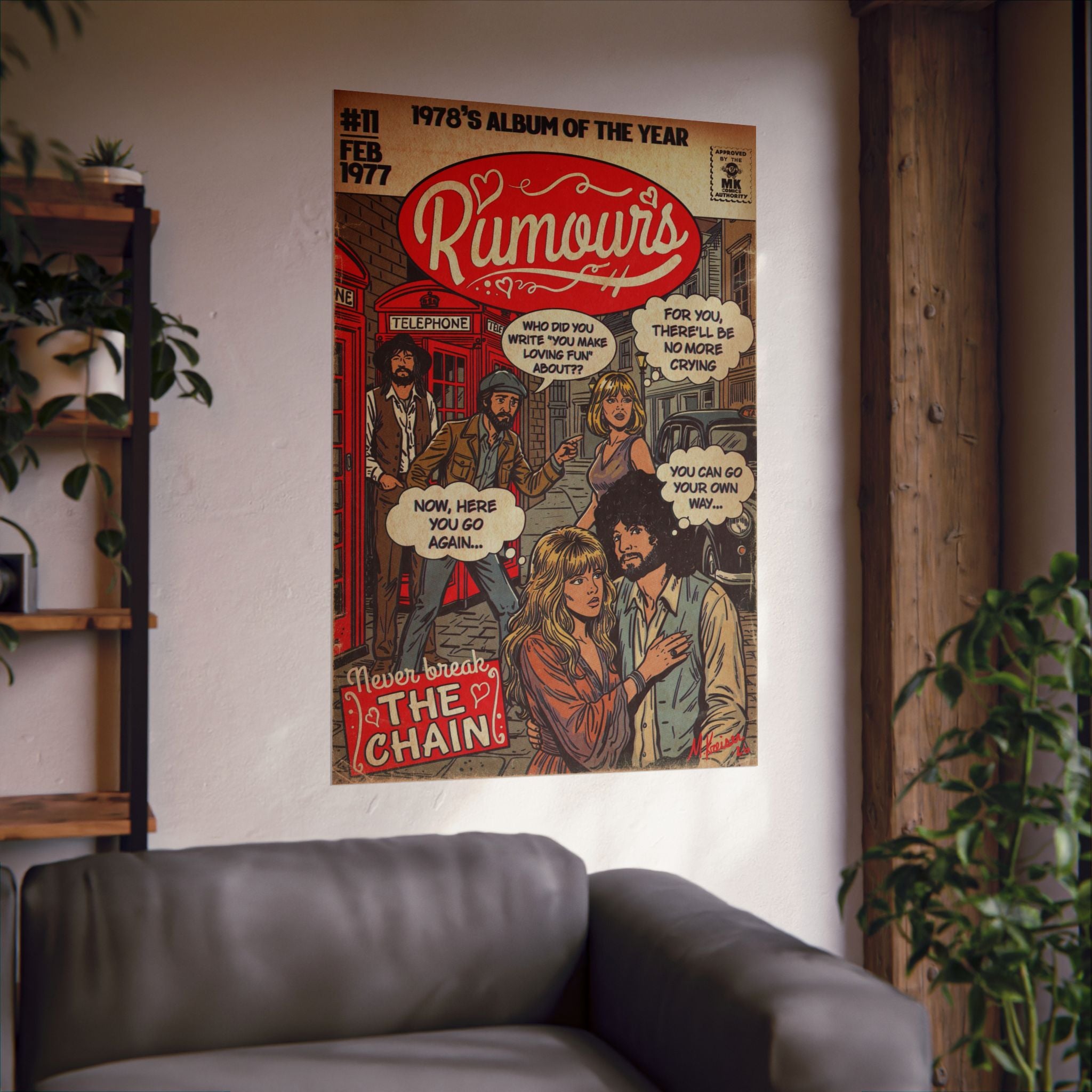 Rumours - Matte Vertical Posters