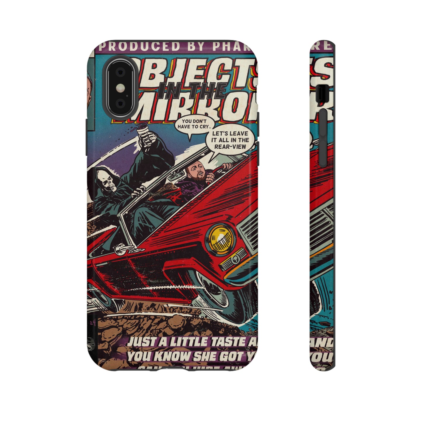 Objects in the Mirror - Tough Phone Cases