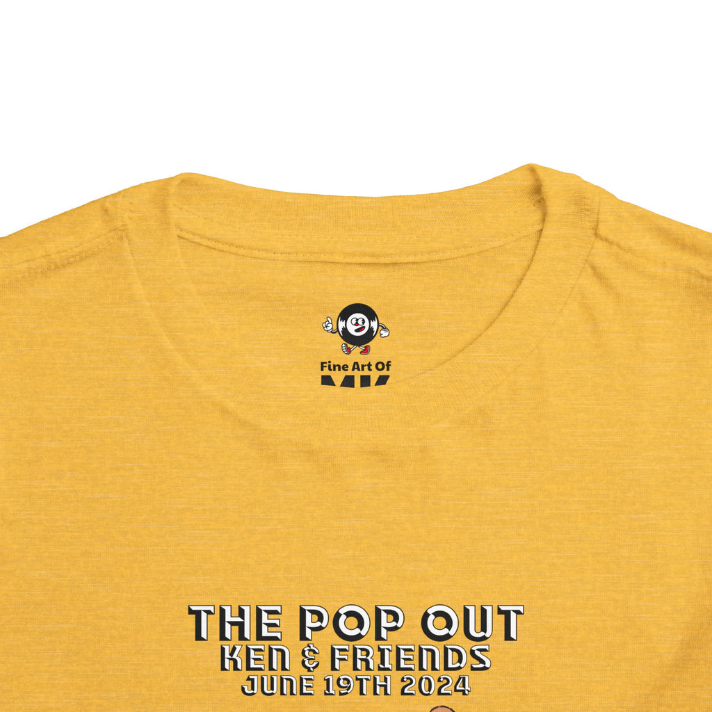 The Pop Out - Toddler Short Sleeve Tee
