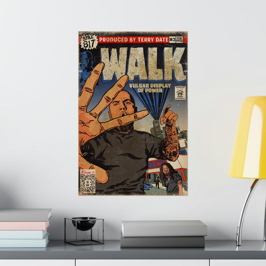 Walk - Matte Vertical Posters