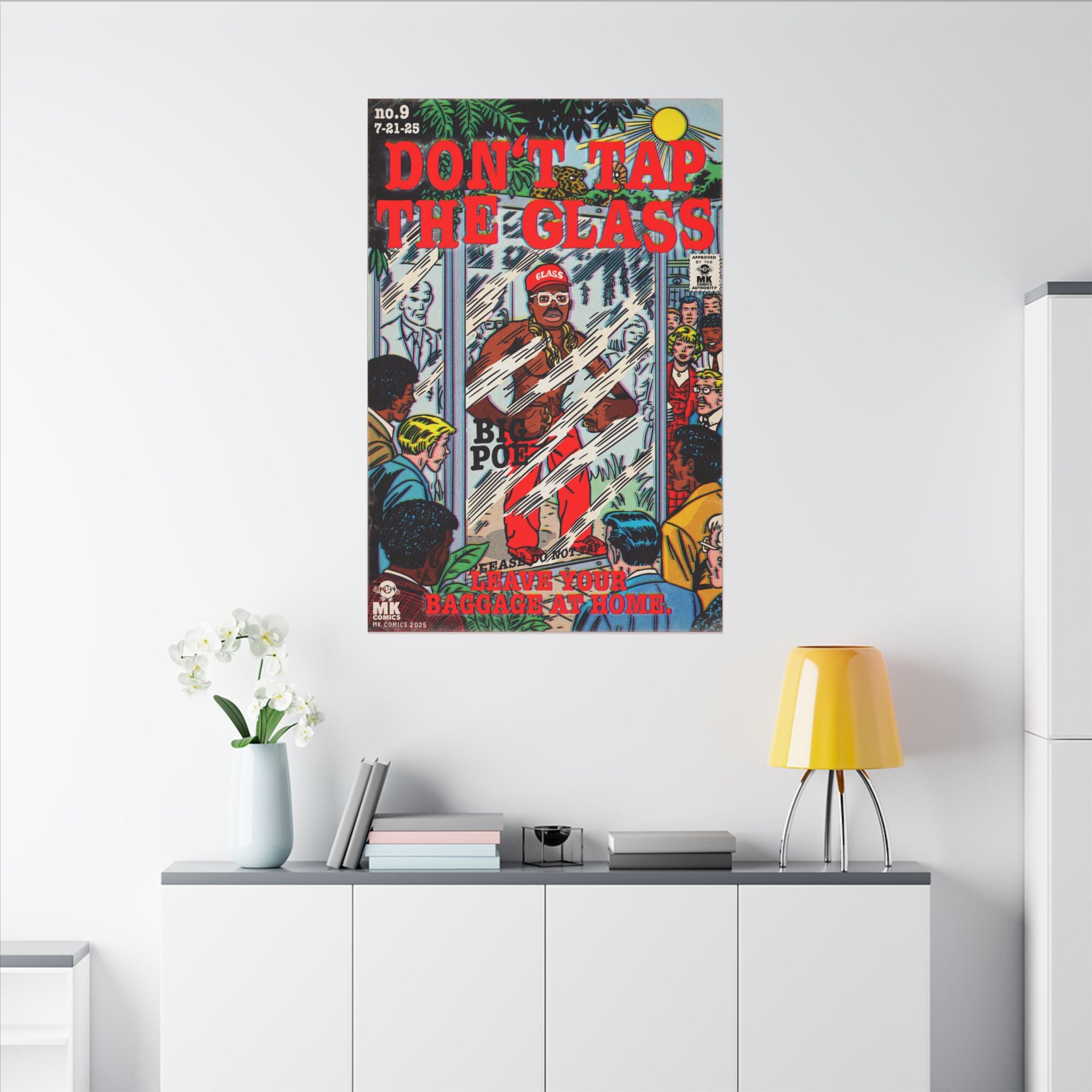 Don't Tap The Glass - Matte Canvas, Stretched, 0.75" (Multi-Size)
