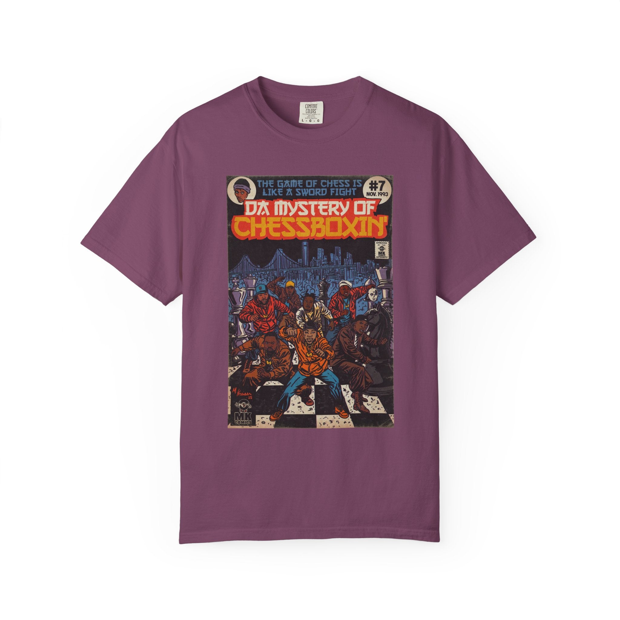 Da Mystery of Chessboxin - Unisex Comfort Colors T-shirt | Hip Hop Graphic Cotton Oversized Streetwear Tee