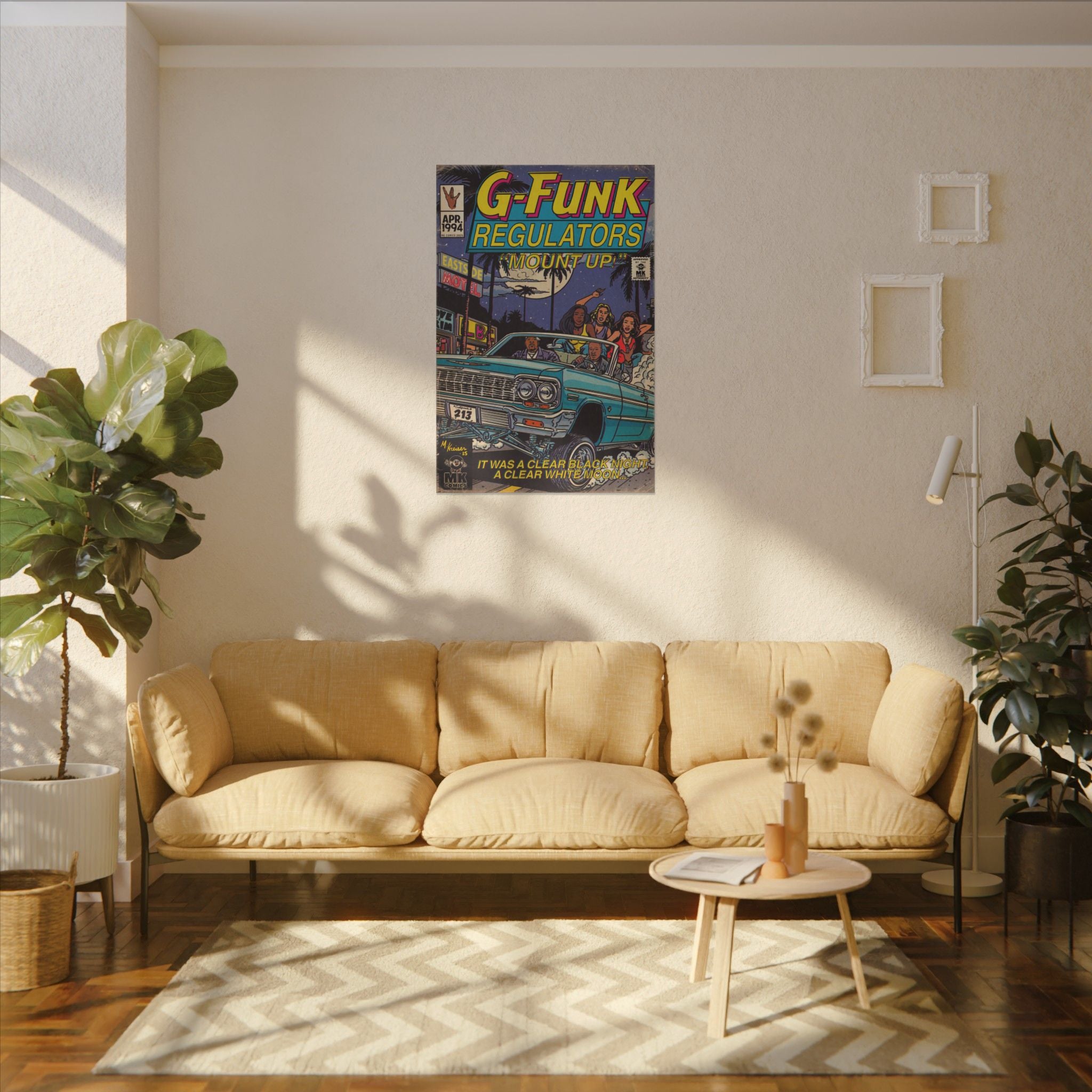 Regulate - Matte Canvas, Stretched, 0.75" (Multi-Size)