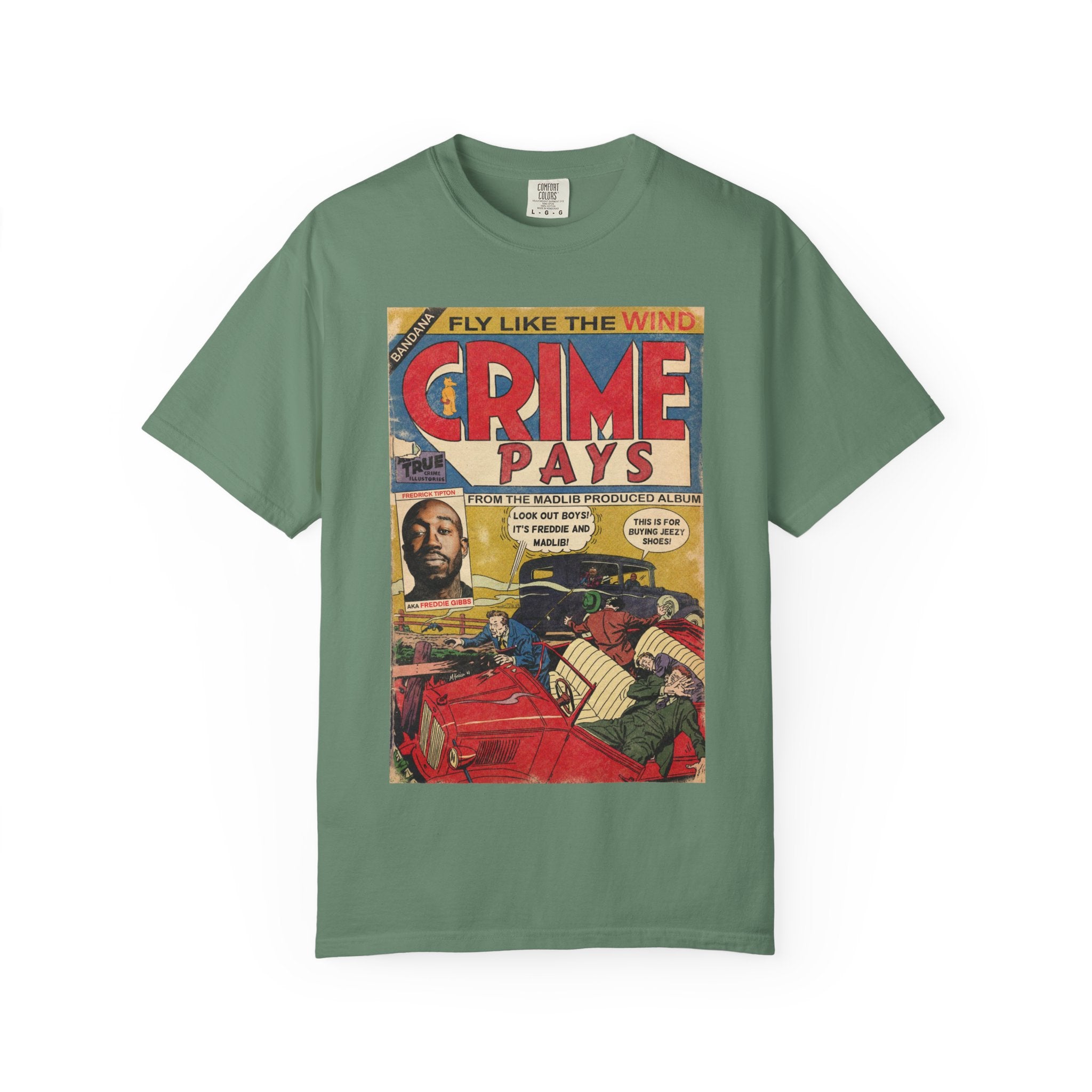 Crime Pays - Unisex Comfort Colors T-shirt
