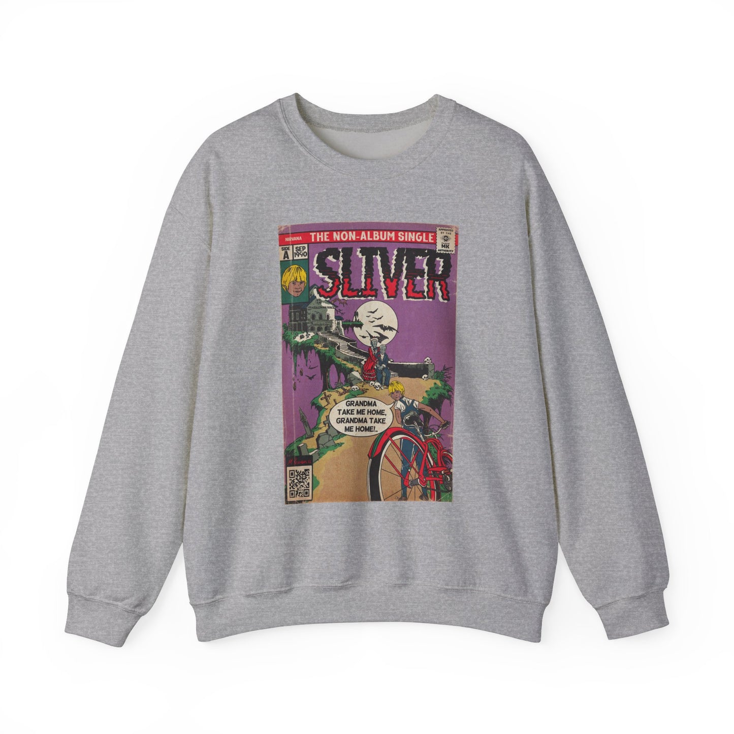 Nirvana - Sliver - Unisex Heavy Blend™ Crewneck Sweatshirt