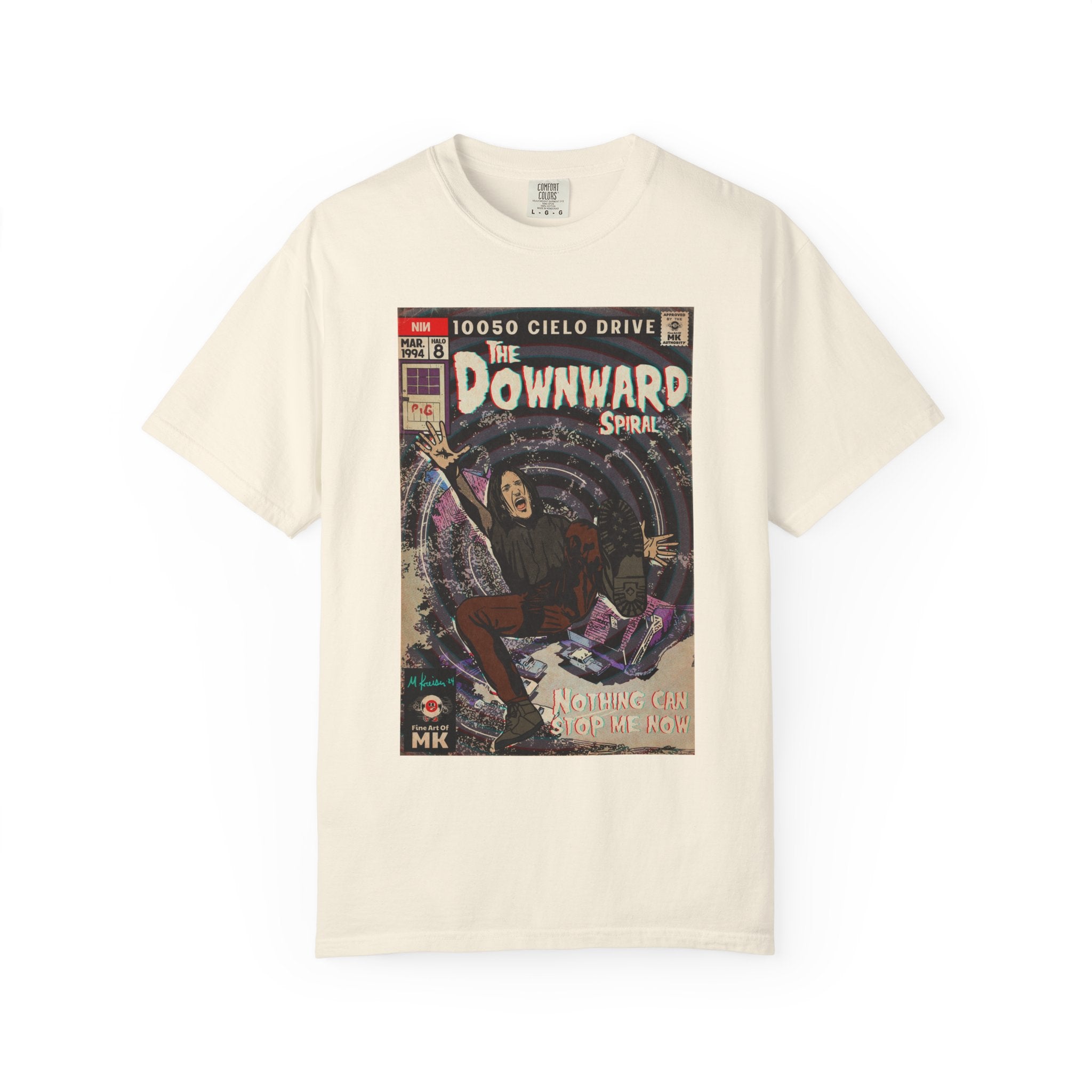 The Downward Spiral - Unisex Comfort Colors T-shirt