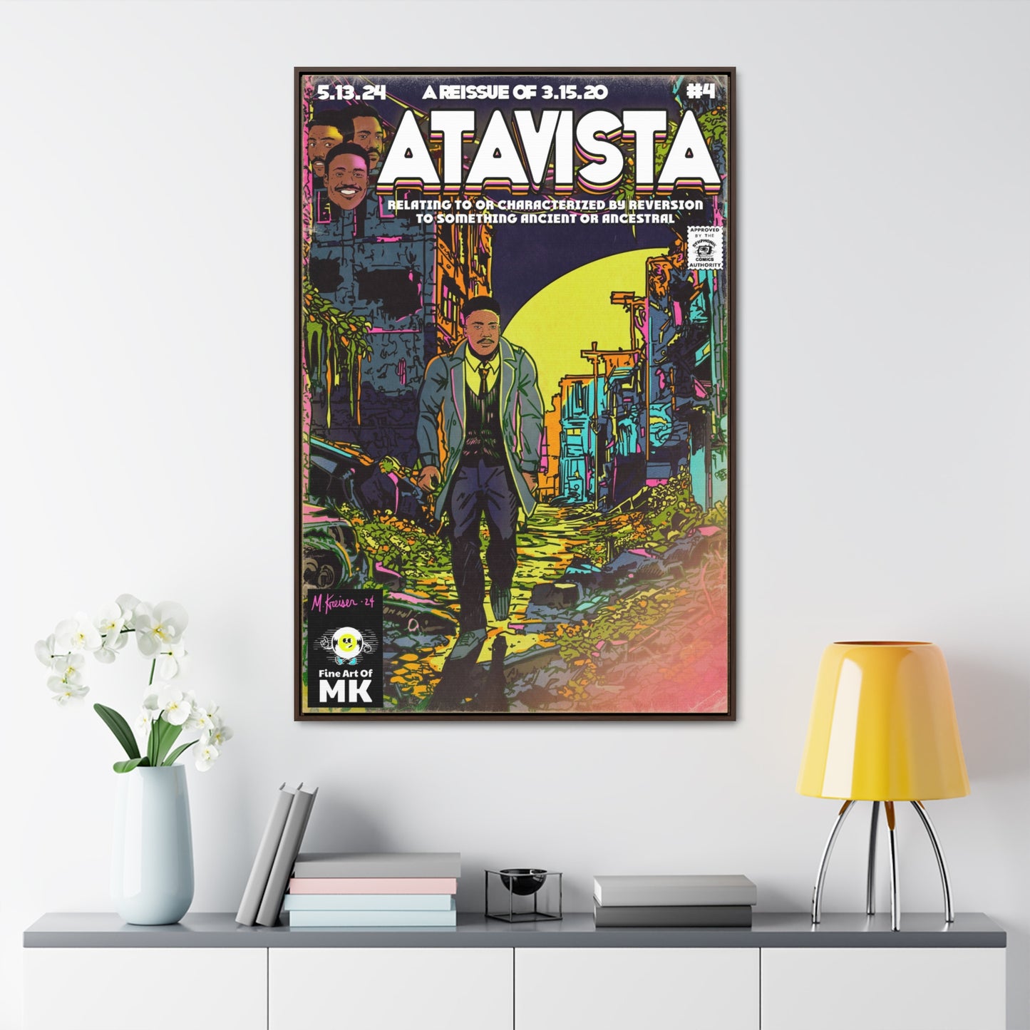 Childish Gambino - Atavista - Gallery Canvas Wraps, Vertical Frame