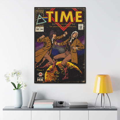 Pink Floyd- Time - Gallery Canvas Wraps, Vertical Frame