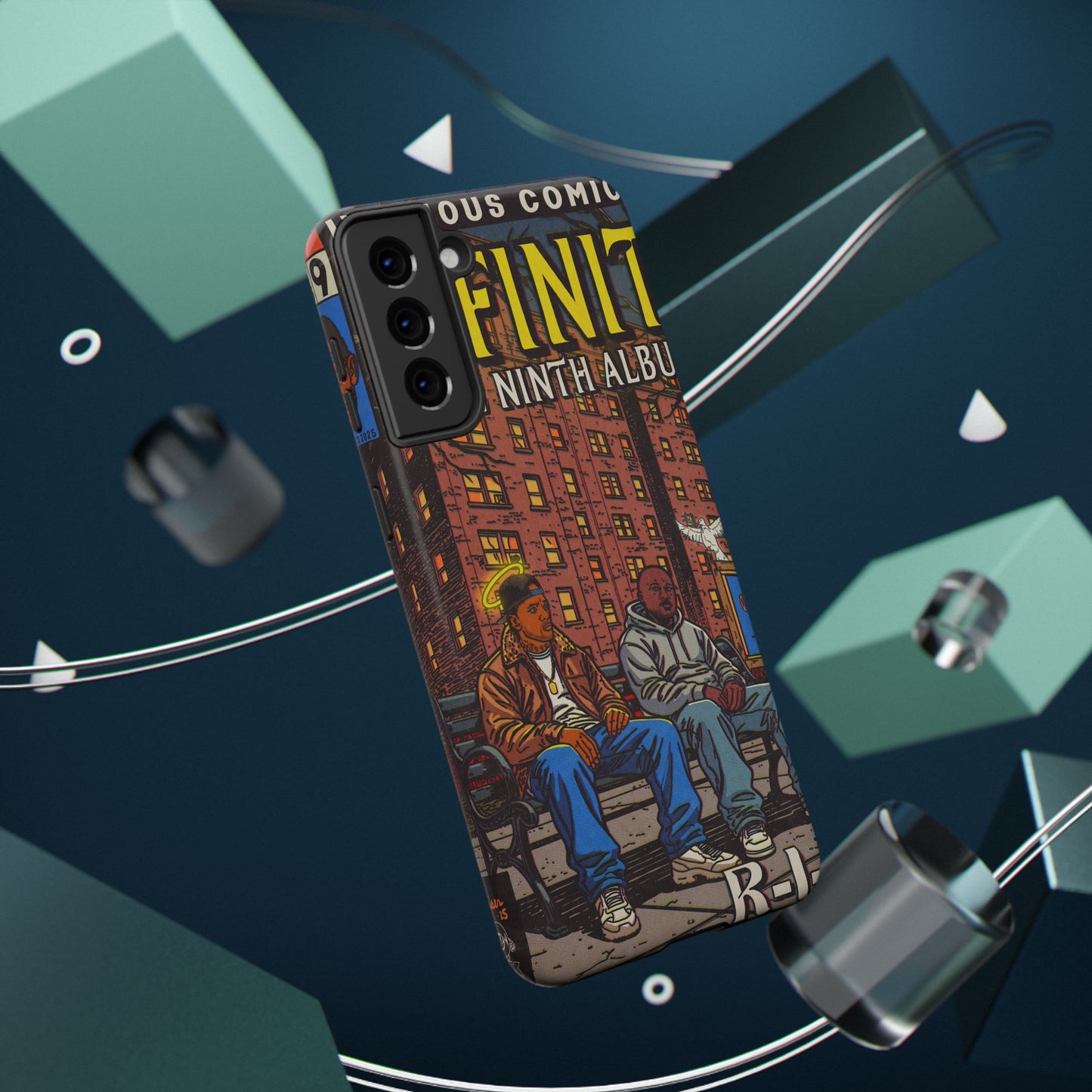 Infinite - Comic Book Art - Impact-Resistant Phone Cases