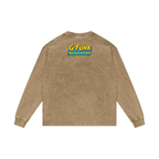 Regulate - Acid Wash Oversize Long Sleeve T-Shirt