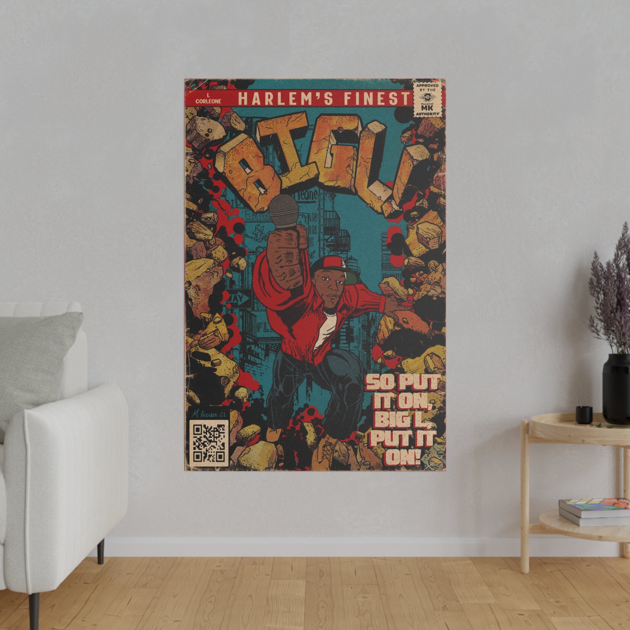 Put It On - Matte Canvas, Stretched