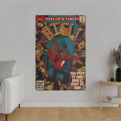 Big L - Put It On - Matte Canvas, Stretched