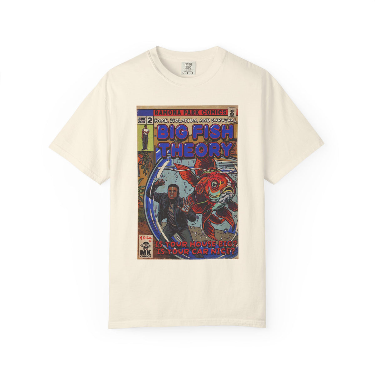 Big Fish Theory - Unisex Garment-Dyed T-shirt
