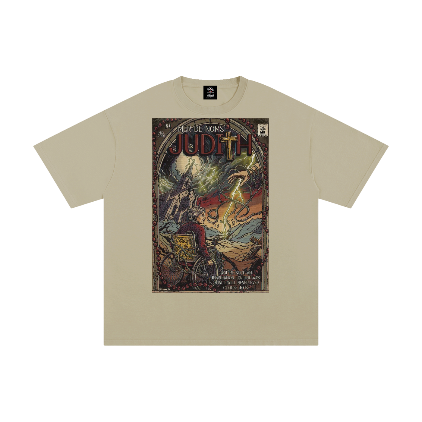 Judith - Unisex Pure Cotton T-Shirt