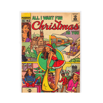 All I Want for Christmas... - Velveteen Plush Blanket