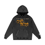 Gold Digger - Snow Washed Loose Cotton Hoodie