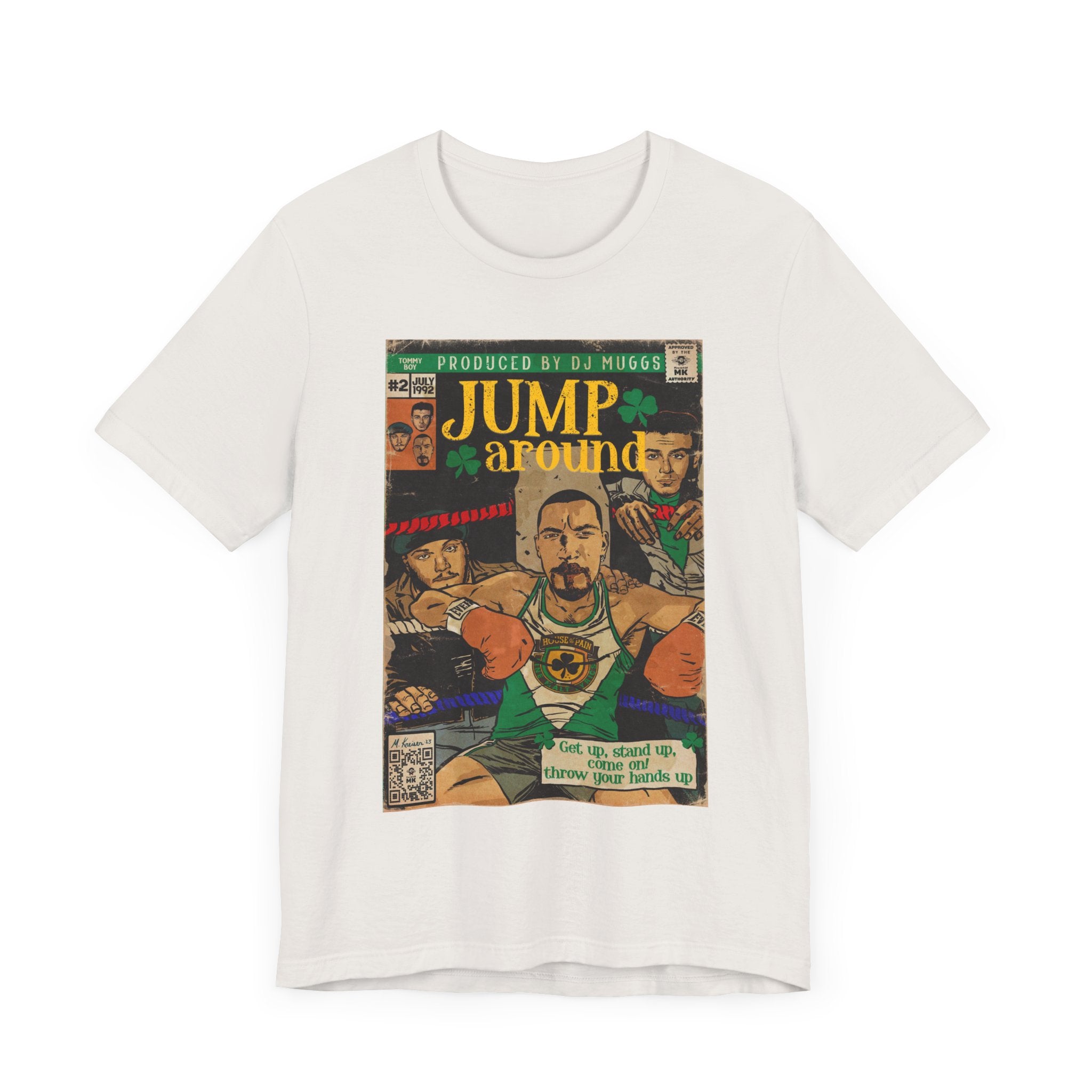 Jump Around -  Unisex Jersey Short Sleeve Tee