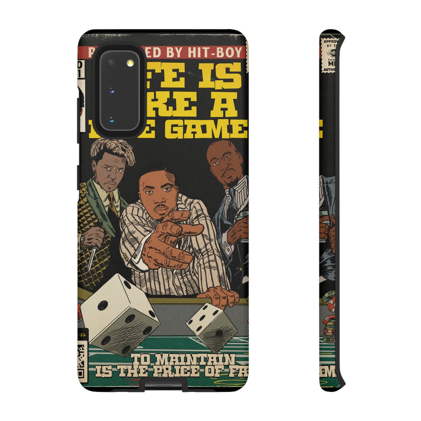 Nas, Cordae, & Freddie, Life Is Like A Dice Game - Tough Phone Cases