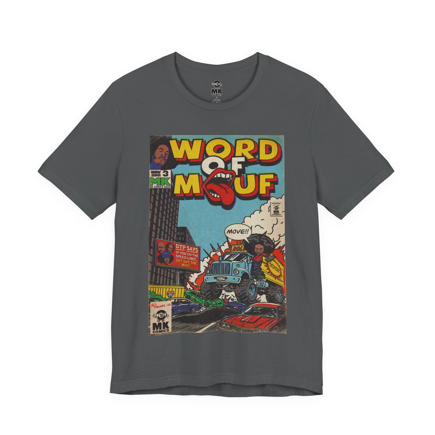 Word of Mouf - Unisex Jersey Short Sleeve Tee