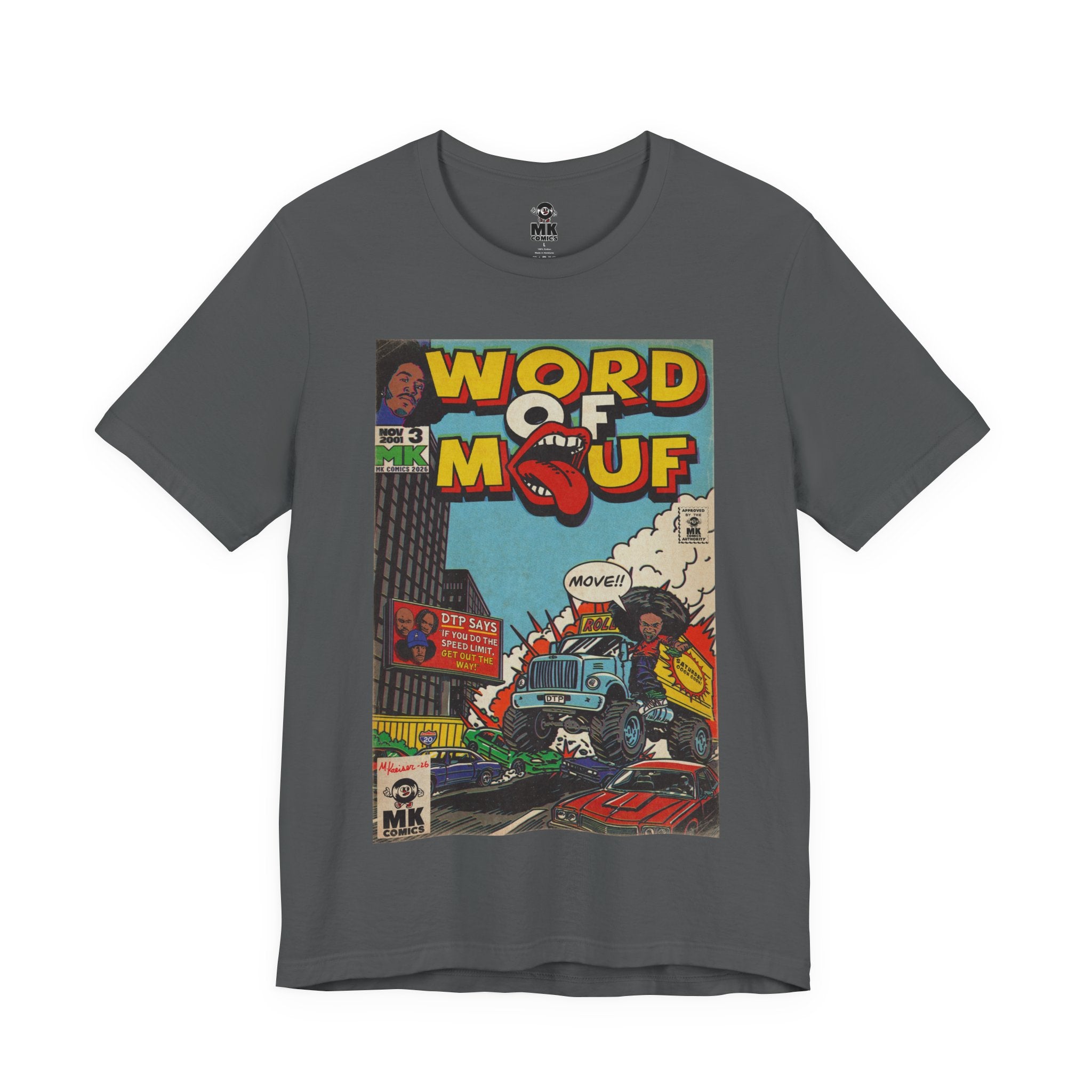 Word of Mouf - Unisex Jersey Short Sleeve Tee
