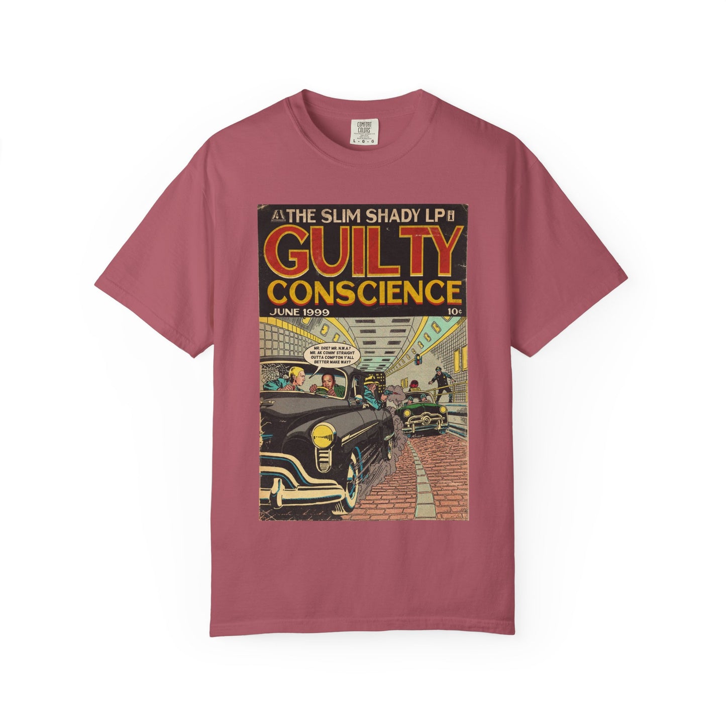 Eminem & Dr. Dre - Guilty Conscience - Unisex Comfort Colors T-shirt