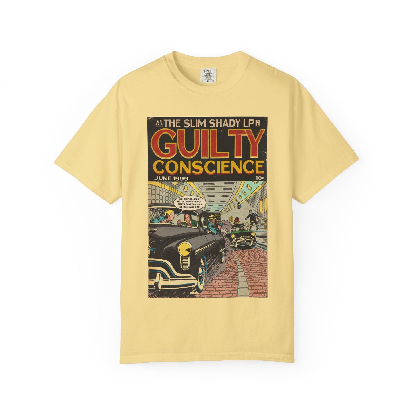 Eminem & Dr. Dre - Guilty Conscience - Unisex Comfort Colors T-shirt