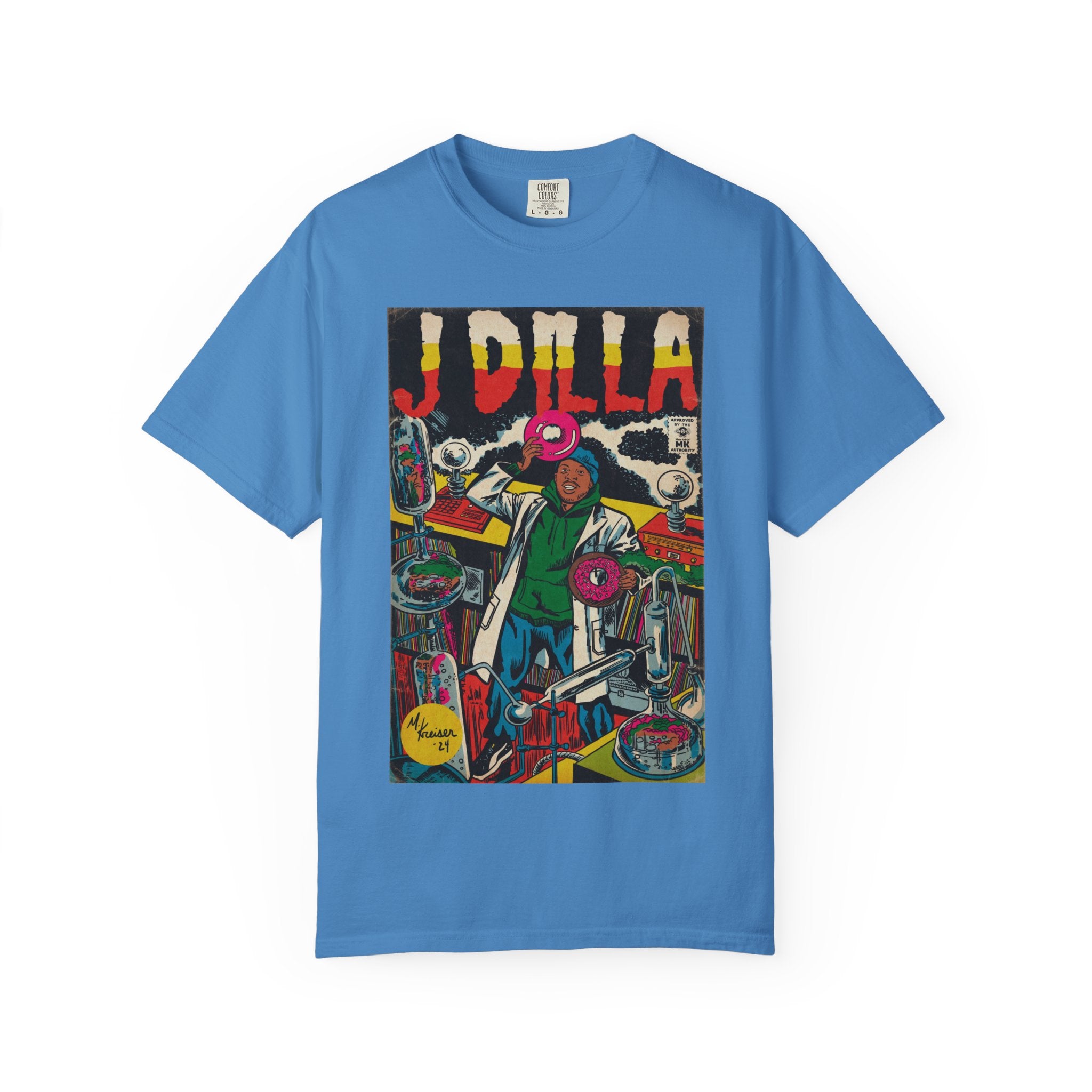 Dilla - Comic Book Art - Unisex Comfort Colors T-shirt