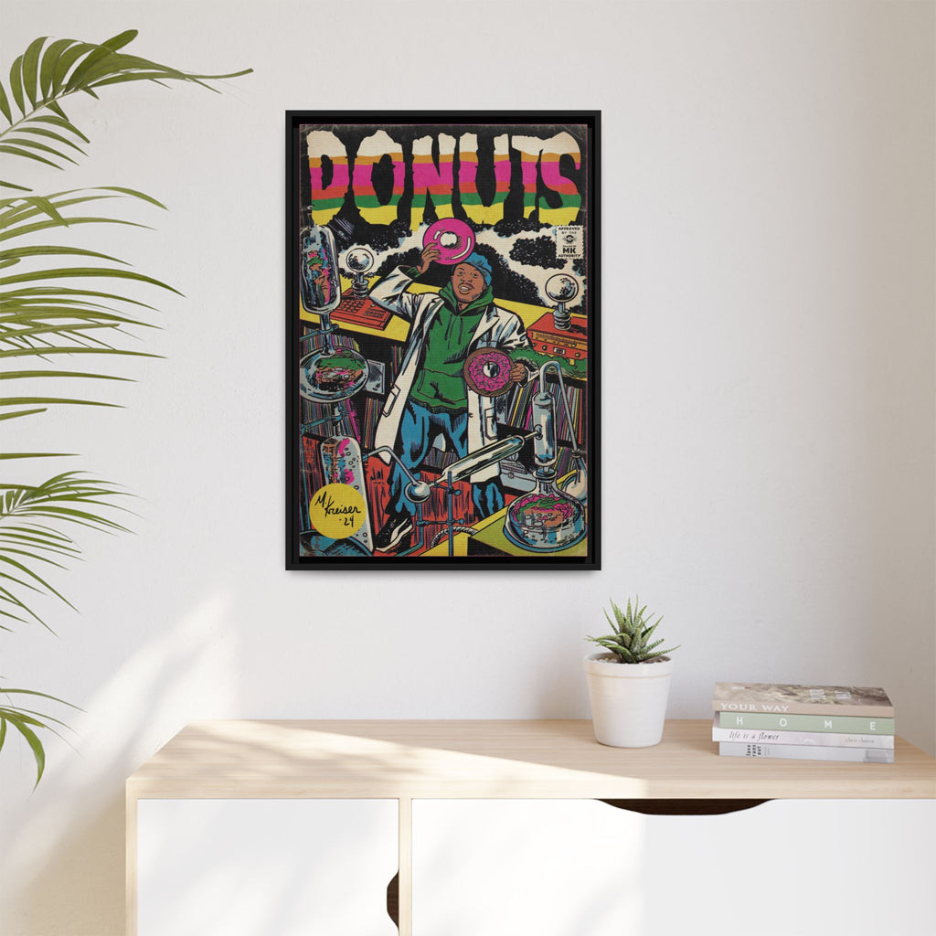 Donuts - Gallery Canvas Wraps, Vertical Frame