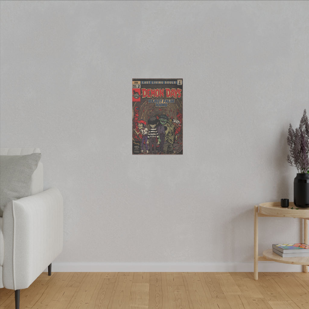 Demon Days - Matte Canvas, Stretched, 0.75" (Multi-Size)