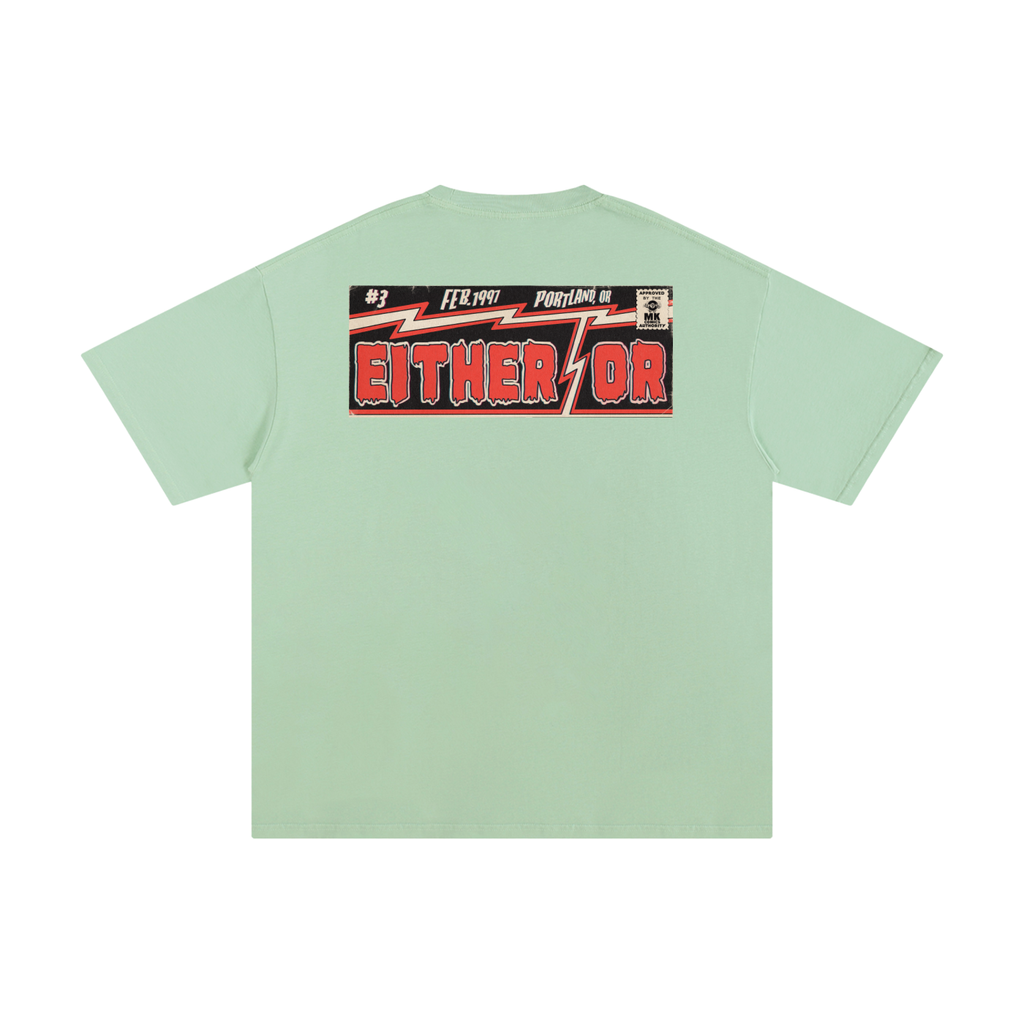 Either/Or - Unisex Pure Cotton T-Shirt