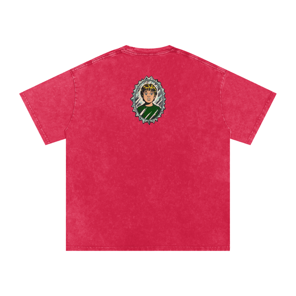 Tommy - Snow Washed Oversized Cotton T-Shirt
