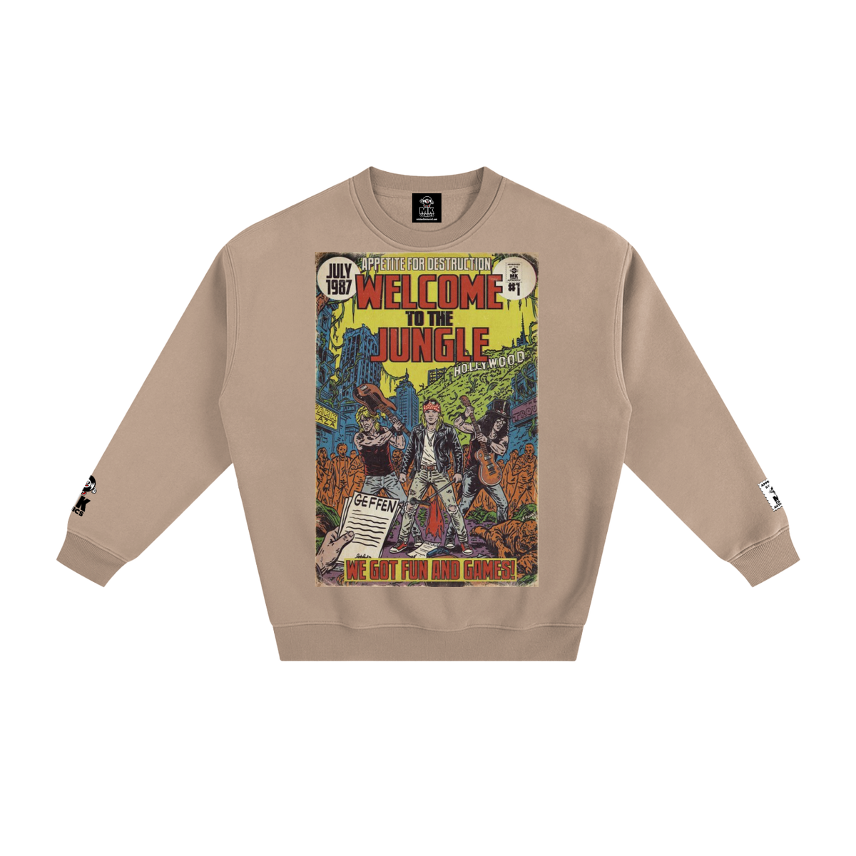 Welcome to the Jungle - Fleeced Sweatshirt