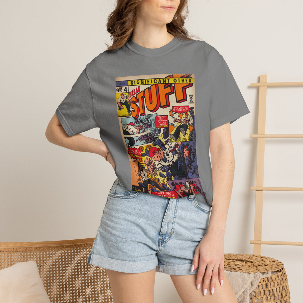 Break Stuff – Unisex Comfort Colors T-Shirt