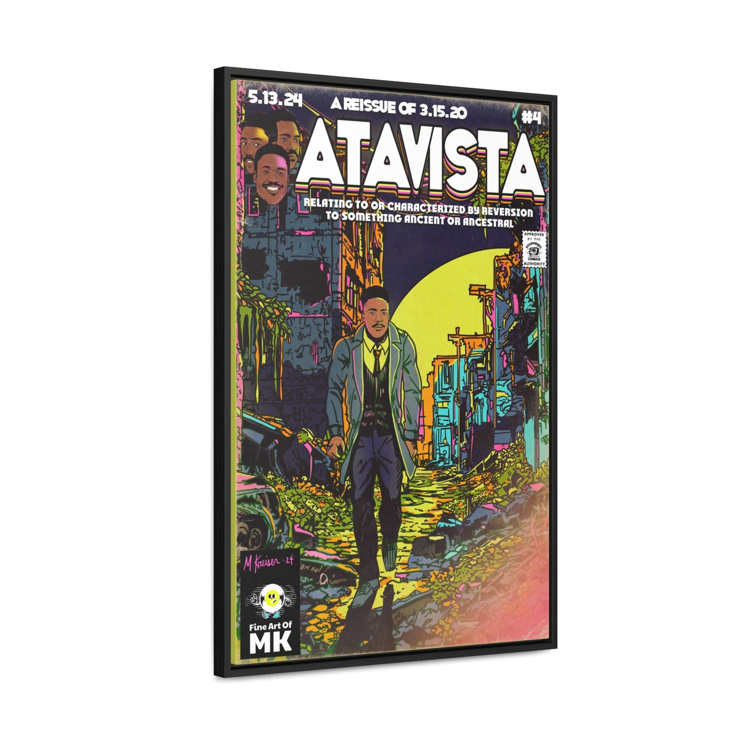Childish Gambino - Atavista - Gallery Canvas Wraps, Vertical Frame