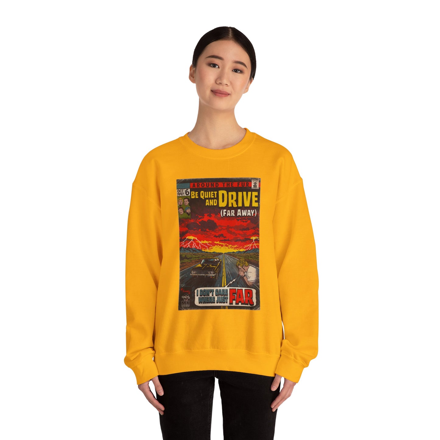 Be Quiet and Drive - Unisex Heavy Blend™ Crewneck Sweatshirt