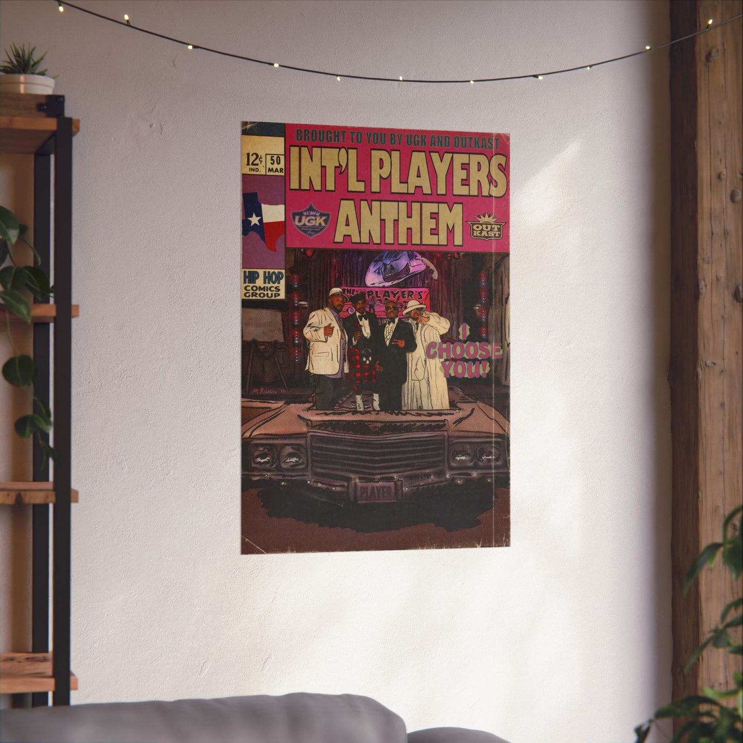 UGK & OutKast - Int’l Players Anthem- Matte Vertical Poster