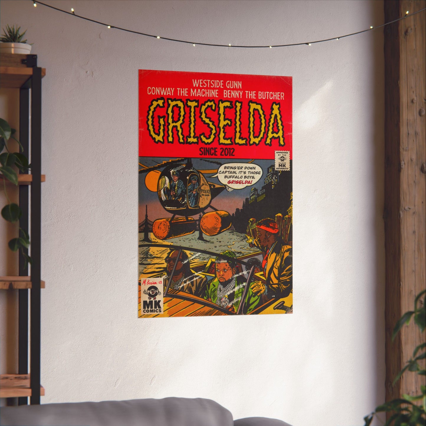 Griselda - Comic Art - Matte Vertical Posters