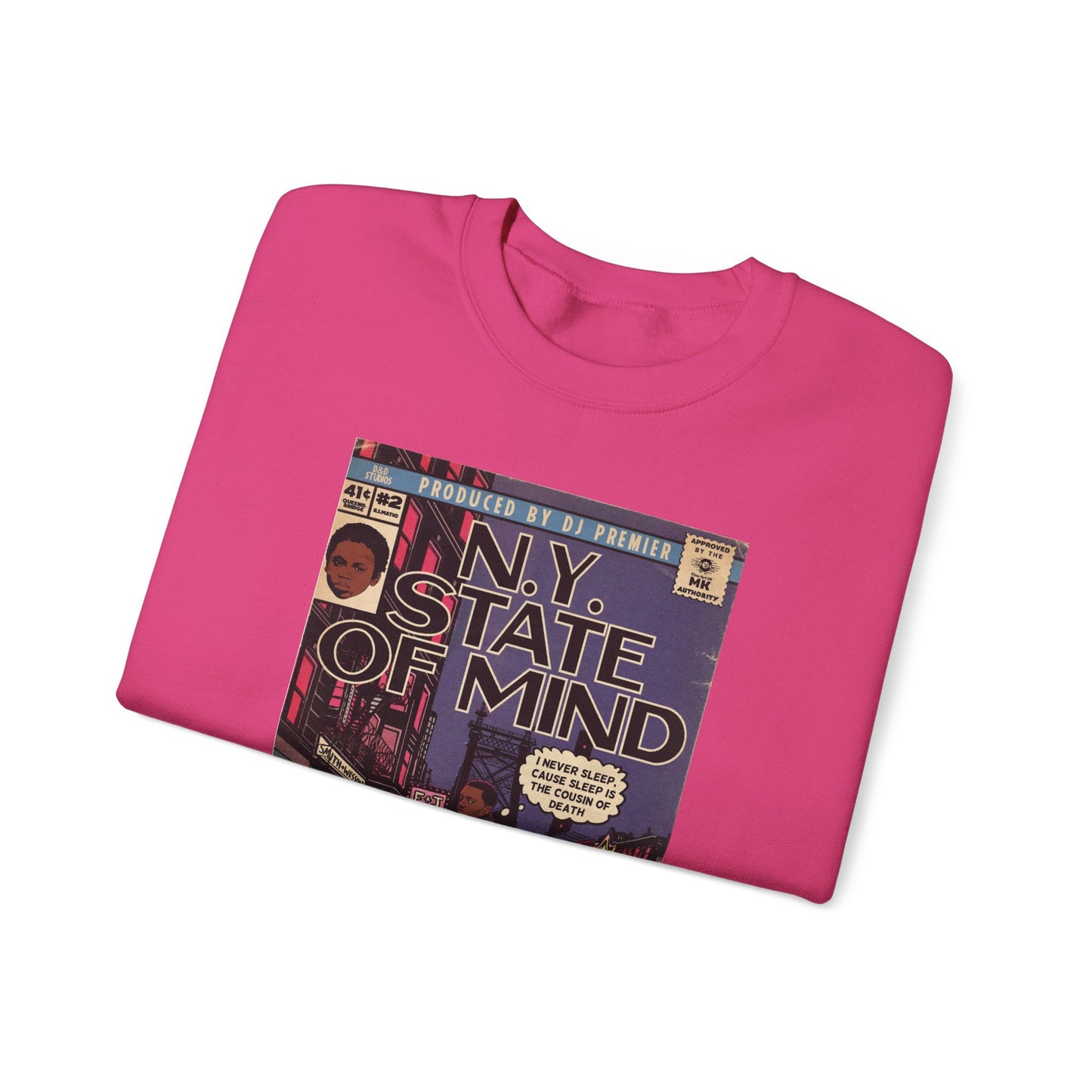 Nas - NY State of Mind - Unisex Heavy Blend™ Crewneck Sweatshirt