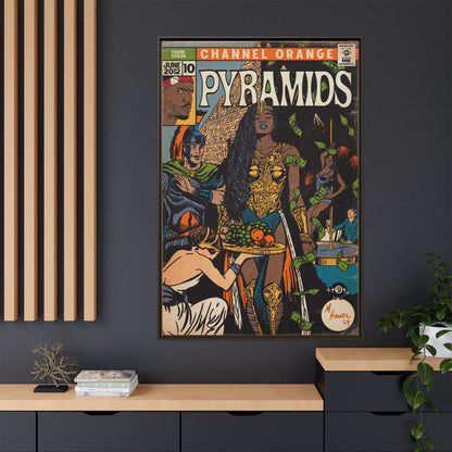 Frank Ocean - Pyramids - Gallery Canvas Wraps, Vertical Frame
