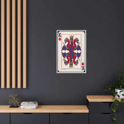 King Geedorah - Matte Canvas, Framed (Multi-color)