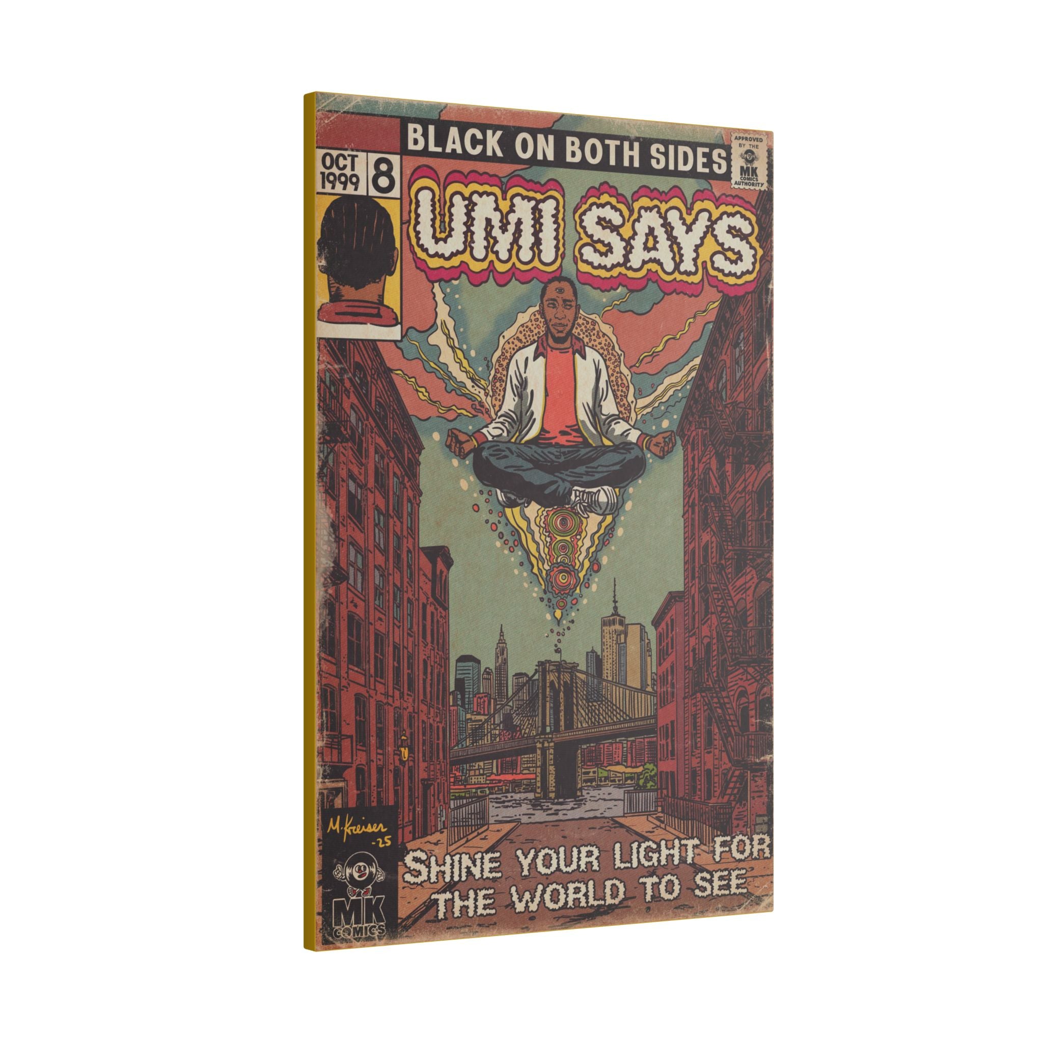 Mos - Umi Says - Matte Canvas, Stretched, 0.75" (Multi-Size)