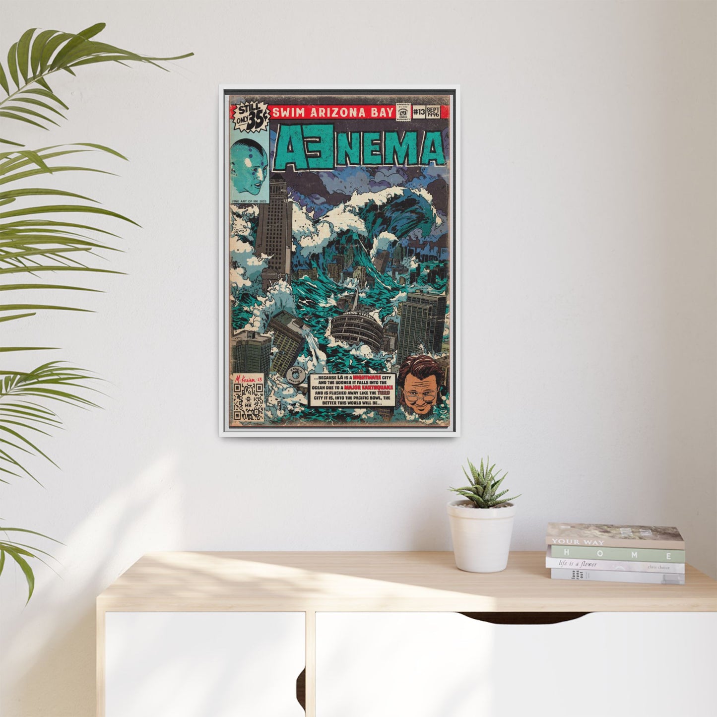 Tool - Aenema - Gallery Canvas Wraps, Vertical Frame