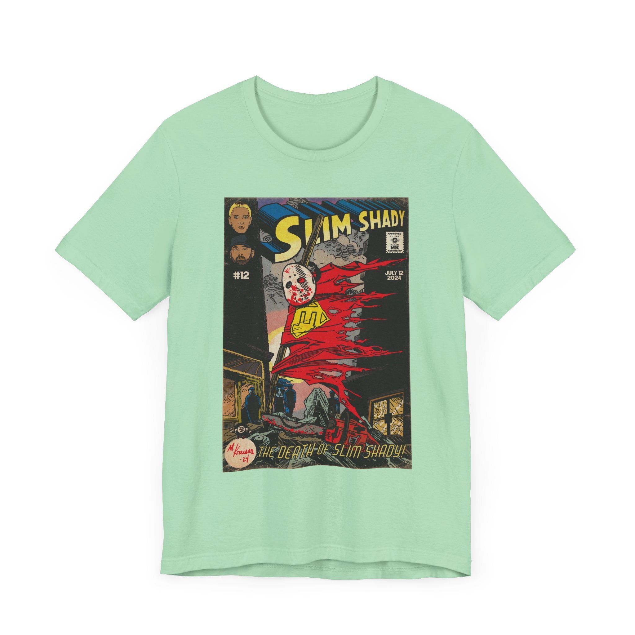 Death of Slim Shady - Unisex Jersey Short Sleeve Tee