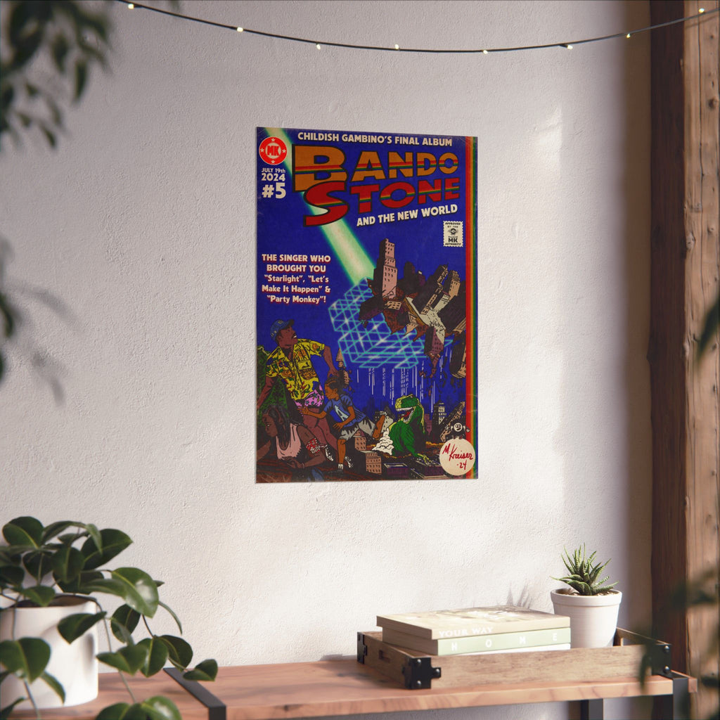 Bando Stone  - Matte Vertical Posters