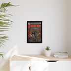 Demon Days - Matte Canvas, Framed (Multi-color)