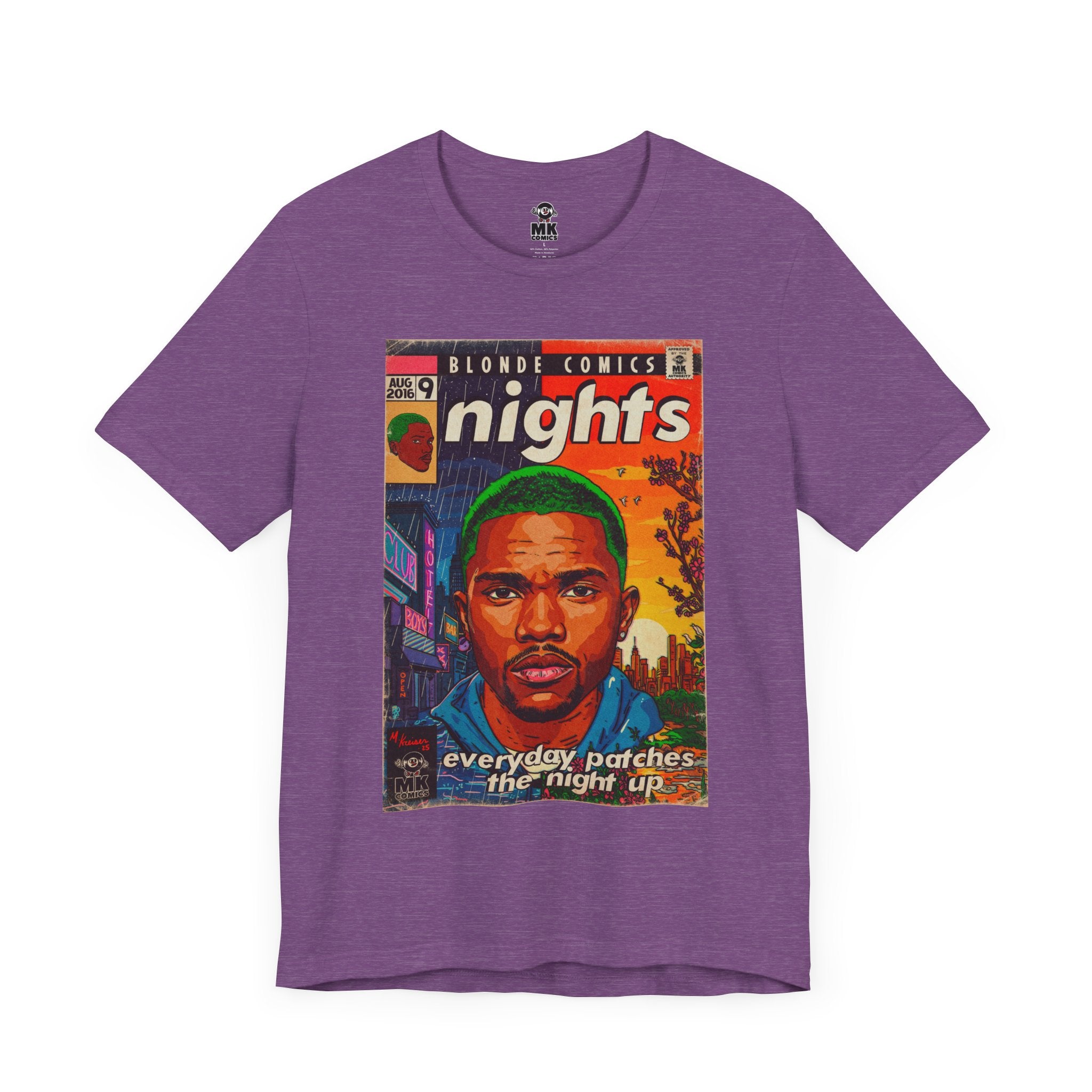 Nights - Unisex Jersey Short Sleeve Tee