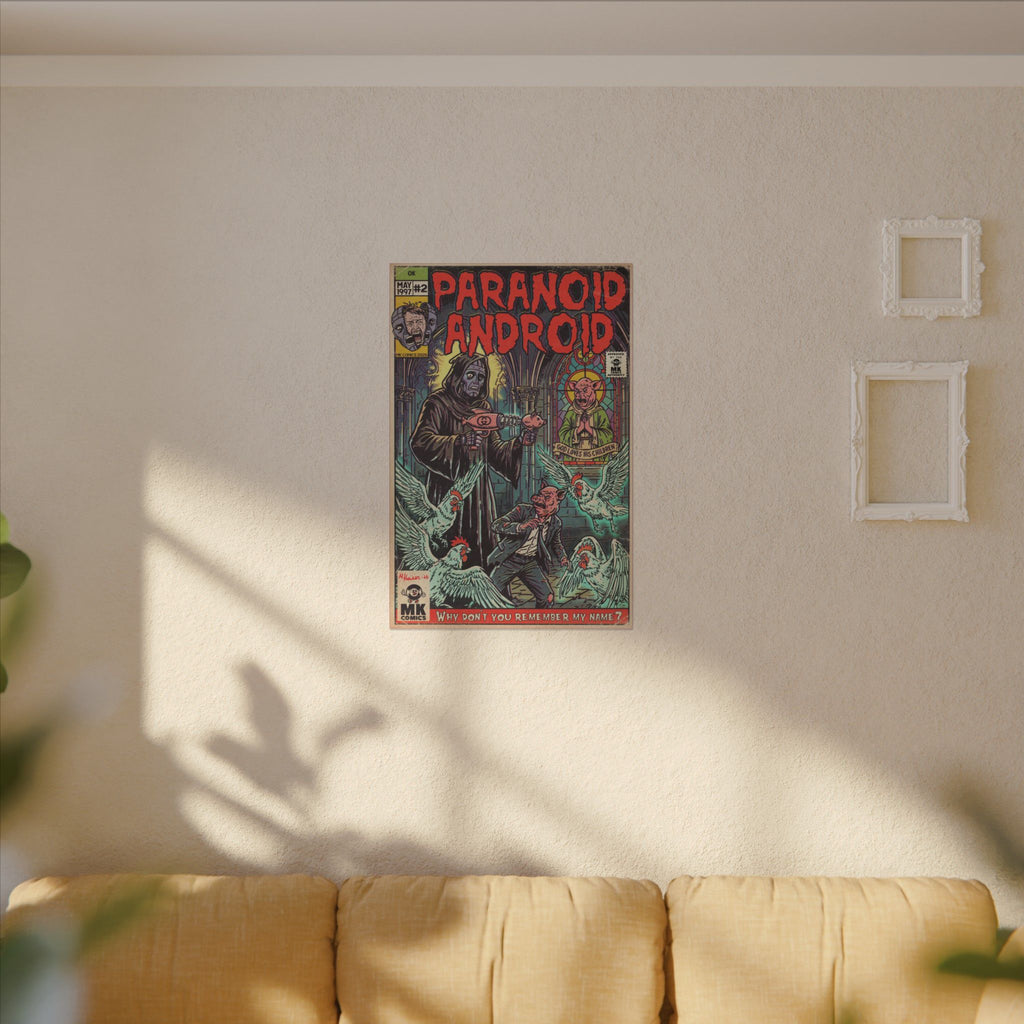 Paranoid Android - Matte Canvas, Stretched, 0.75" (Multi-Size)