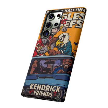 Kendrick & SZA - 2025 Halftime - Eagles vs Chiefs - Tough Phone Cases