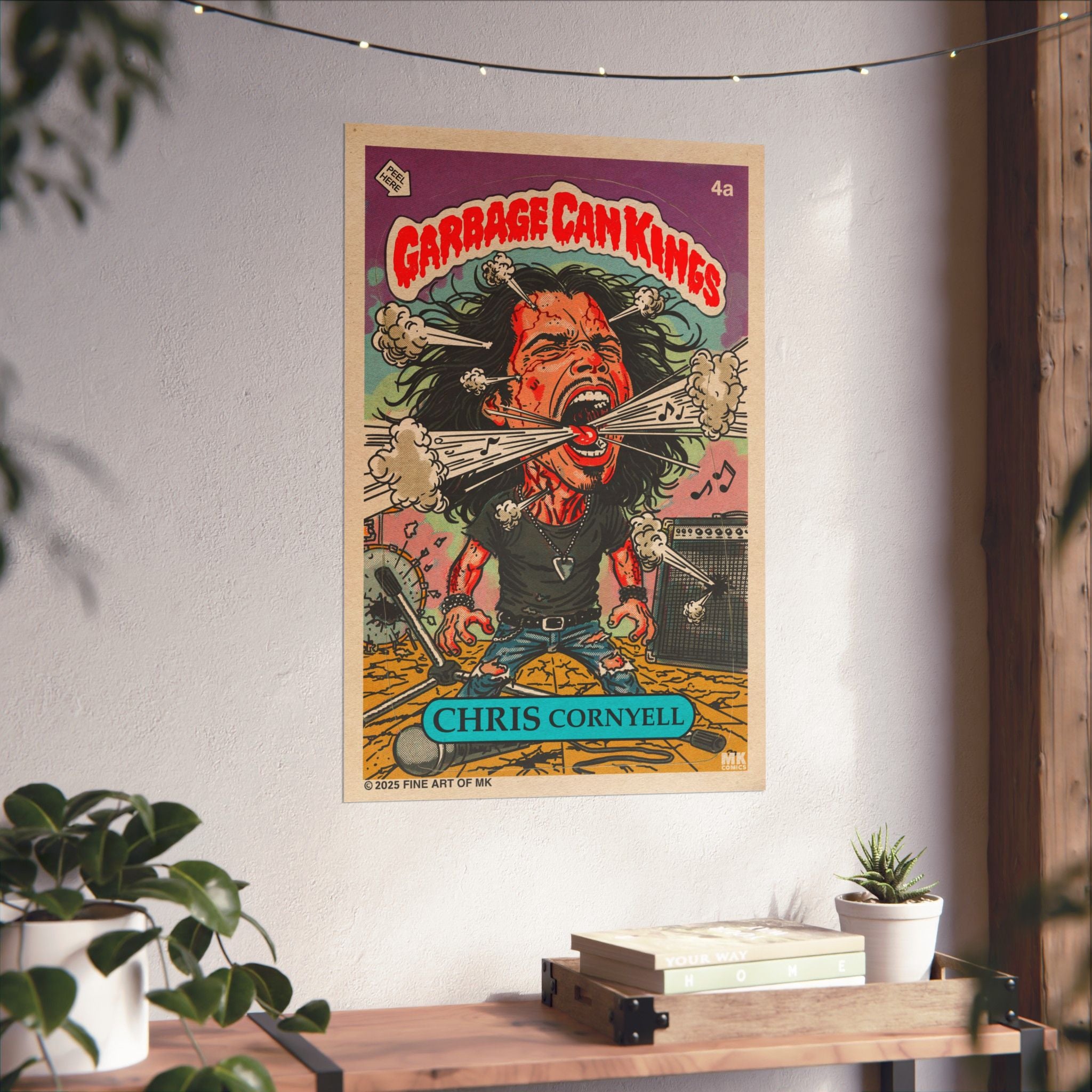 Chris Cornyell - Matte Vertical Posters